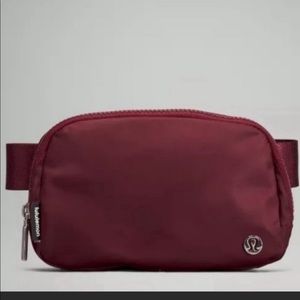 Lululemon Belt Bag - Red Merlot NWT